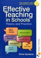 bokomslag Effective Teaching in Schools Theory and Practice