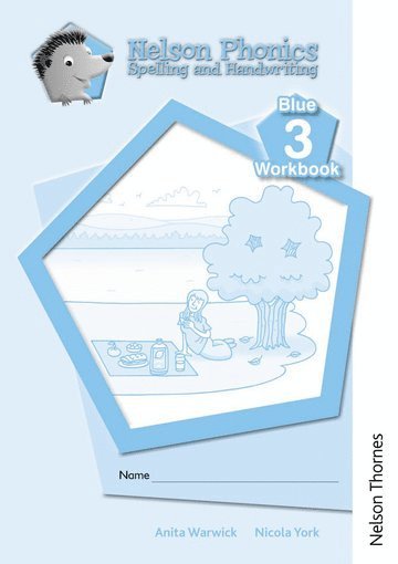 bokomslag Nelson Phonics Spelling and Handwriting Blue Workbooks 3 (10)