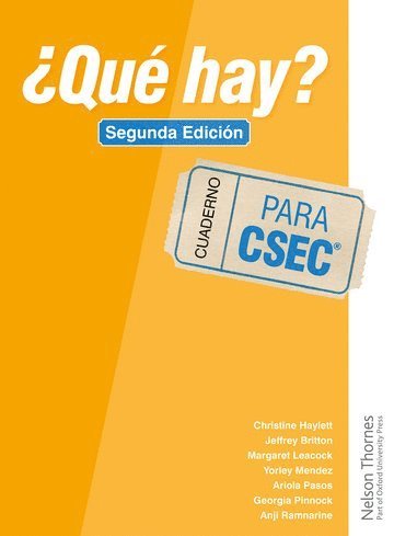 bokomslag Â¿QuÃ© Hay? Cuaderno CSECÂ¿