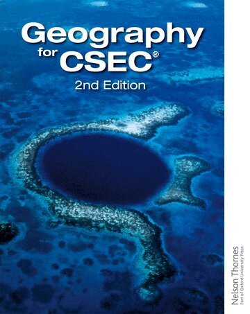 Garrett Nagle, Paul Guiness, Alison Rae, Simon Ross, John Rutter, Knola Oliphant, Judy Rocke, Adrian Wyllie - Geography for CSEC, Häftad