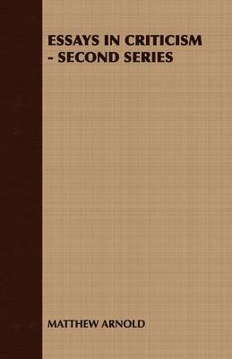 bokomslag Essays in Criticism - Second Series