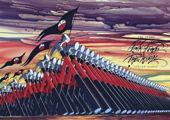 Gerald Scarfe - Art of Pink Floyd The Wall, Inbunden