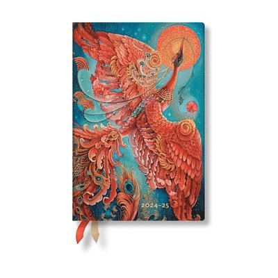 Kalender 2024-2025 Paperblanks Mini - Firebird 1