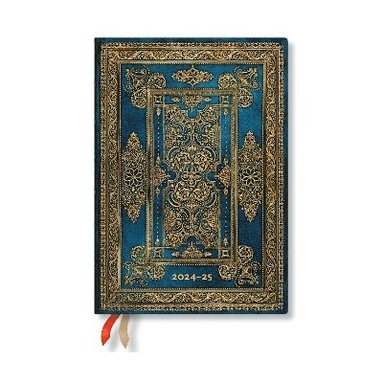 Kalender 2024-2025 Paperblanks Midi - Blue luxe flexi 1