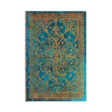Kalender 2025 Paperblanks Mini horisontal - Azure 1