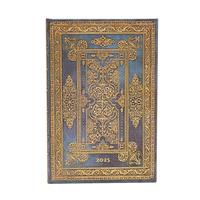 Kalender 2025 Paperblanks Mini  horisontal- Blue Luxe