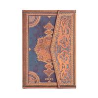 Kalender 2025 Paperblanks Mini horisontal - Safavid Indigo