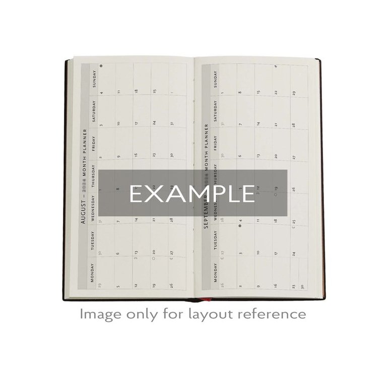 Kalender 2025 Paperblanks Slim VpU horisontal - Kara-ori, Övrigt