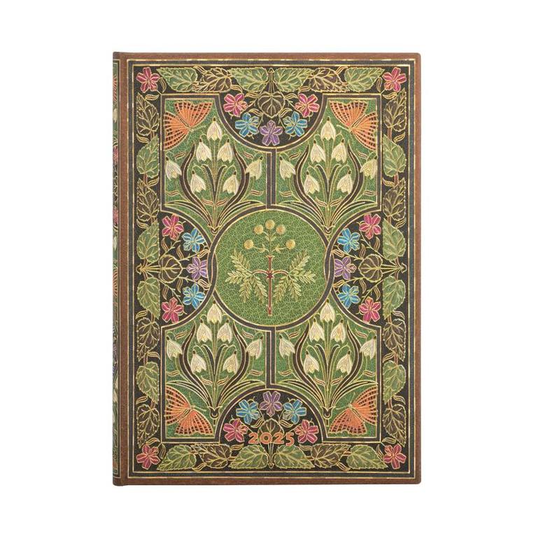 Kalender 2025 Paperblanks Midi VpU vertikal - Poetry in Bloom, Övrigt