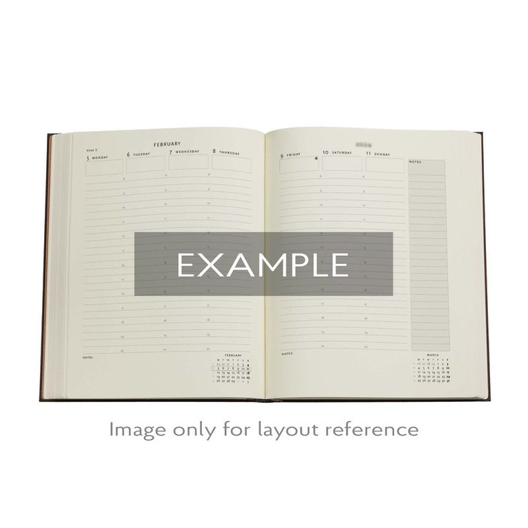 Kalender 2025 Paperblanks Maxi VpU vertikal - Blue Luxe, Övrigt