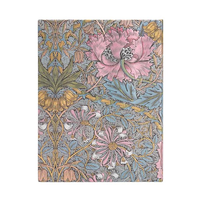 Kalender 2025 Paperblanks Ultra VpU horisontal - Morris Pink Honeysuckle, Övrigt