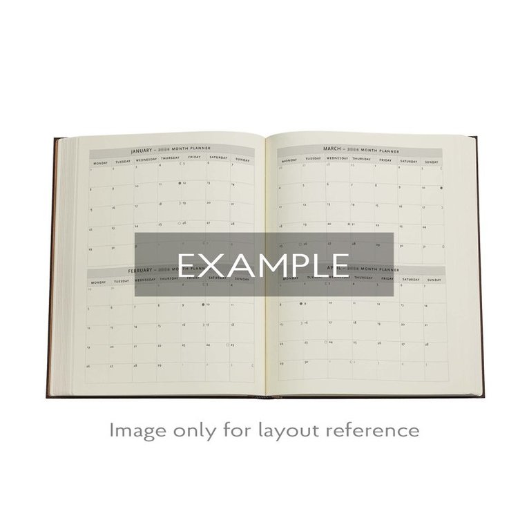 Kalender 2025 Paperblanks Ultra VpU horisontal - Pear Garden, Övrigt