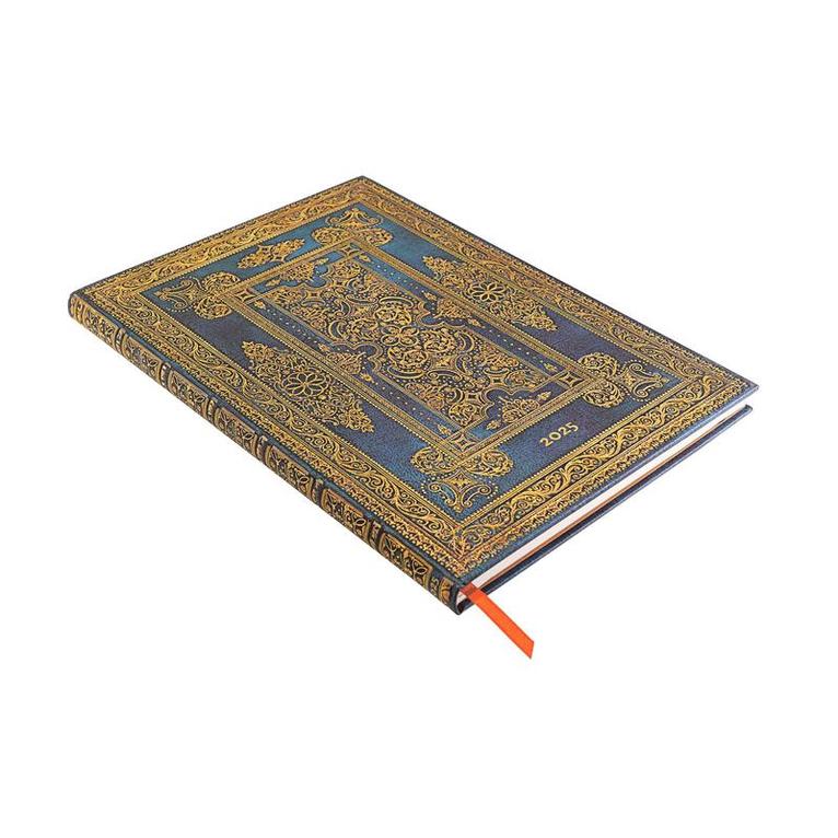 Kalender 2025 Paperblanks Grande VpU vertikal - Blue Luxe, Övrigt