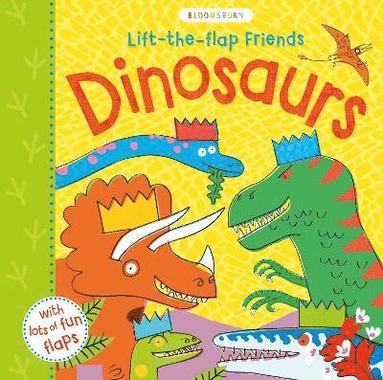 bokomslag Lift-the-flap Friends Dinosaurs