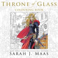 bokomslag The Throne of Glass Colouring Book