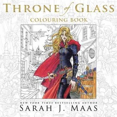 bokomslag The Throne of Glass Colouring Book