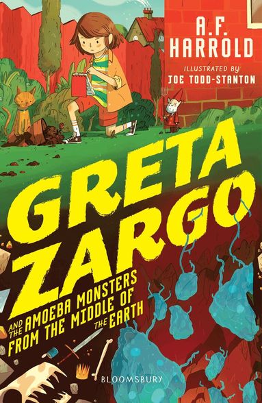 A.F. Harrold - Greta Zargo and the Amoeba Monsters from the Middle of the Earth, Häftad