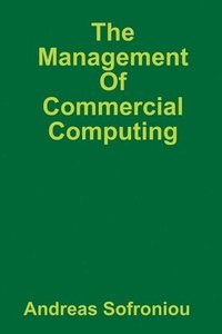 bokomslag Management Of Commercial Computing