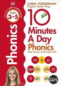 bokomslag 10 Minutes A Day Phonics, Ages 3-5 (Preschool)