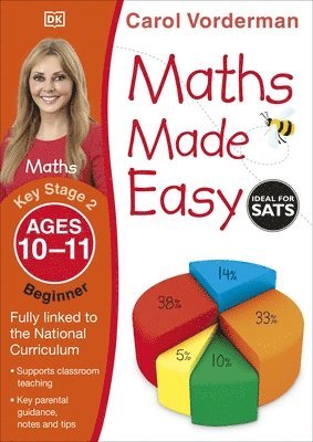 Carol Vorderman - Maths Made Easy: Beginner, Ages 10-11 (Key Stage 2), Häftad
