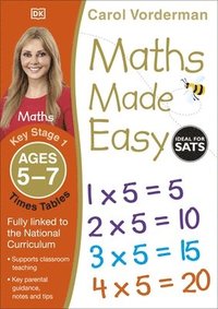 bokomslag Maths Made Easy: Times Tables, Ages 5-7 (Key Stage 1)