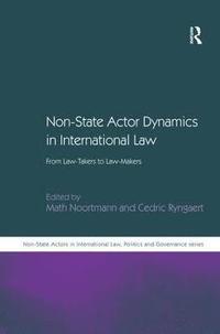 bokomslag Non-State Actor Dynamics in International Law