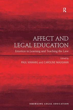 Caroline Maughan, Paul Maharg - Affect and Legal Education, Inbunden