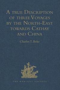 bokomslag A true Description of three Voyages by the North-East towards Cathay and China, undertaken by the Dutch in the Years 1594, 1595, and 1596, by Gerrit de Veer