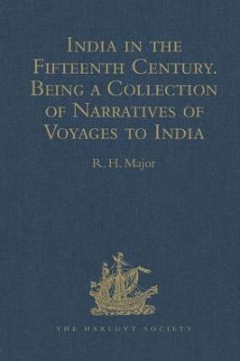 bokomslag India in the Fifteenth Century