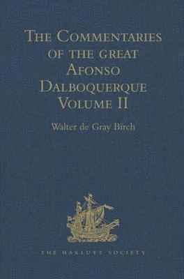 bokomslag The Commentaries of the Great Afonso Dalboquerque