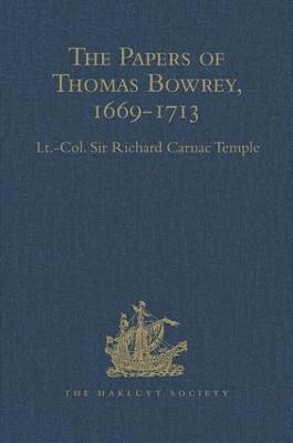 bokomslag The Papers of Thomas Bowrey, 1669-1713