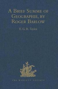 bokomslag A Brief Summe of Geographie, by Roger Barlow