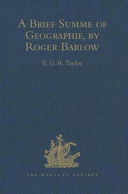 bokomslag A Brief Summe of Geographie, by Roger Barlow