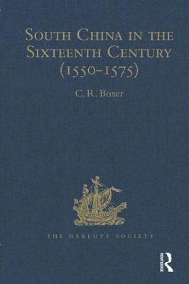 bokomslag South China in the Sixteenth Century (1550-1575)