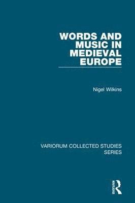 Words and Music in Medieval Europe 1