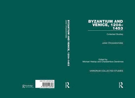 Byzantium and Venice, 1204–1453