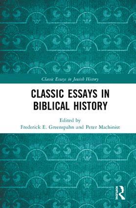 Classic Essays in Biblical History