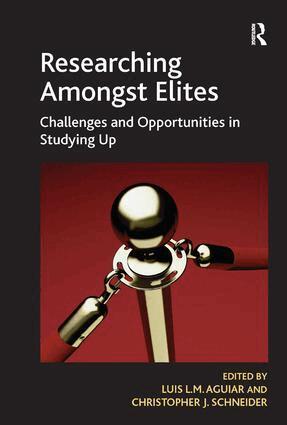 Luis L.M. Aguiar, Christopher J. Schneider - Researching Amongst Elites, Inbunden