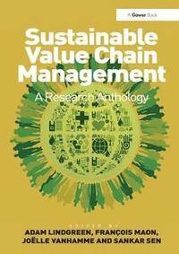 bokomslag Sustainable Value Chain Management
