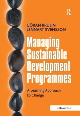Managing Sustainable Development Programmes 1
