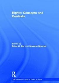 bokomslag Rights: Concepts and Contexts