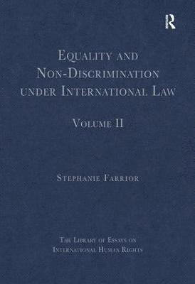 bokomslag Equality and Non-Discrimination under International Law