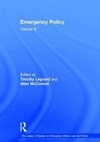 bokomslag Emergency Policy