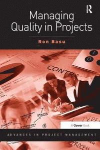 bokomslag Managing Quality in Projects