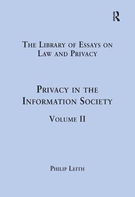 Privacy in the Information Society 1