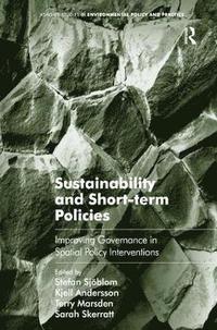 bokomslag Sustainability and Short-term Policies