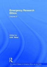 bokomslag Emergency Research Ethics