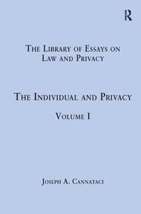 bokomslag The Individual and Privacy