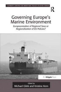 bokomslag Governing Europe's Marine Environment