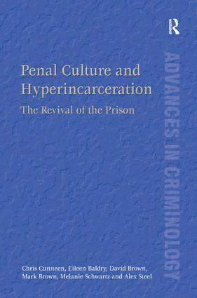 Penal Culture and Hyperincarceration 1